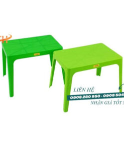 Bàn nhựa chữ nhật nhiều cỡ, chắc chắn, dùng bền giá rẻ 8 image009
