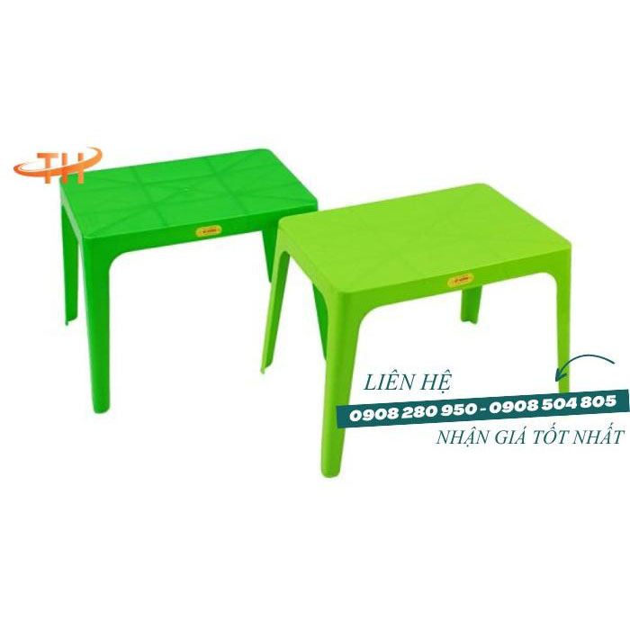 Bàn nhựa chữ nhật nhiều cỡ, chắc chắn, dùng bền giá rẻ 4 image009