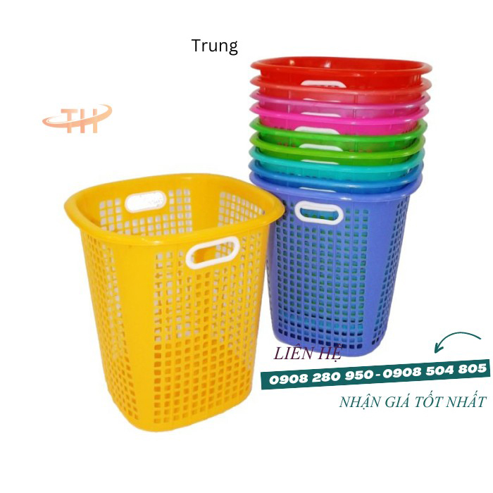 Sọt vuông nhựa đủ cỡ, dễ xếp chồng, tiết kiệm không gian 2 image003 51