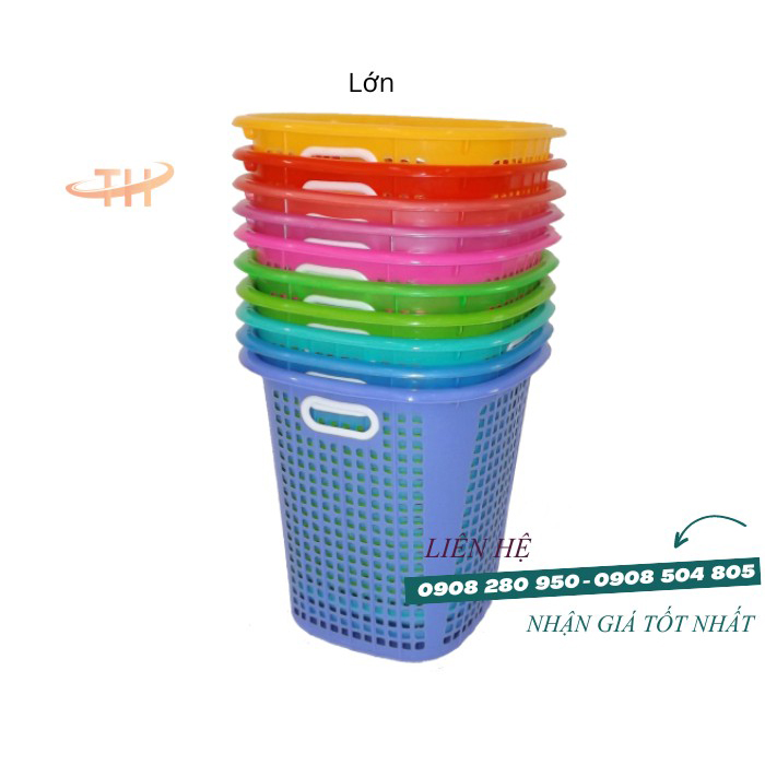 Sọt vuông nhựa đủ cỡ, dễ xếp chồng, tiết kiệm không gian 3 image005 48