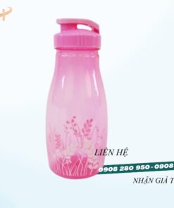 Nguồn sỉ bình đựng nước nhiều cỡ uy tín giá rẻ tận xưởng 7 binh nuoc h20 1l hong