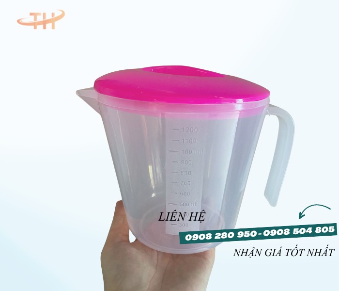 Xưởng sản xuất ca nhựa chia vạch giá tận xưởng uy tín 3 ca do luong 1L hong