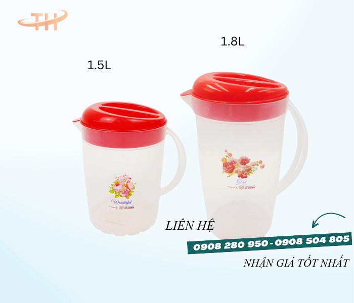 Ca đá tròn bông nhựa dày nhiều dung tích giá sỉ rẻ toàn quốc 6 ca tron bong trong nap do