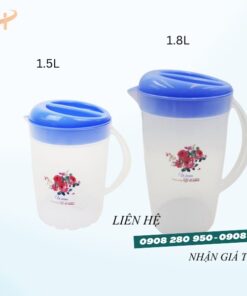 Ca đá tròn bông nhựa dày nhiều dung tích giá sỉ rẻ toàn quốc 16 ca tron bong trong nap duong