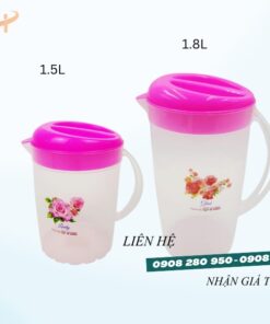 Ca đá tròn bông nhựa dày nhiều dung tích giá sỉ rẻ toàn quốc 17 ca tron bong trong nap hong