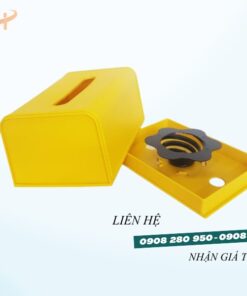 Hộp đựng khăn giấy chữ nhật có lò xo giá sỉ rẻ mẫu đẹp 9 hop dung khan giay chu nhat co lo xo