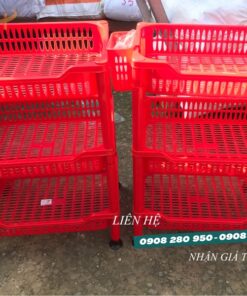 Kệ nhựa đựng chén 3 tầng kiểu mới – Tiện lợi, thẩm mỹ, giá rẻ tận xưởng 5 ke chen 3 tang do