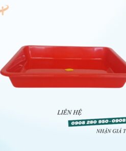 Khay nhựa vuông nhiều cỡ – Đa năng, bền đẹp, giá sỉ ưu đãi 11 khay up bung ly do