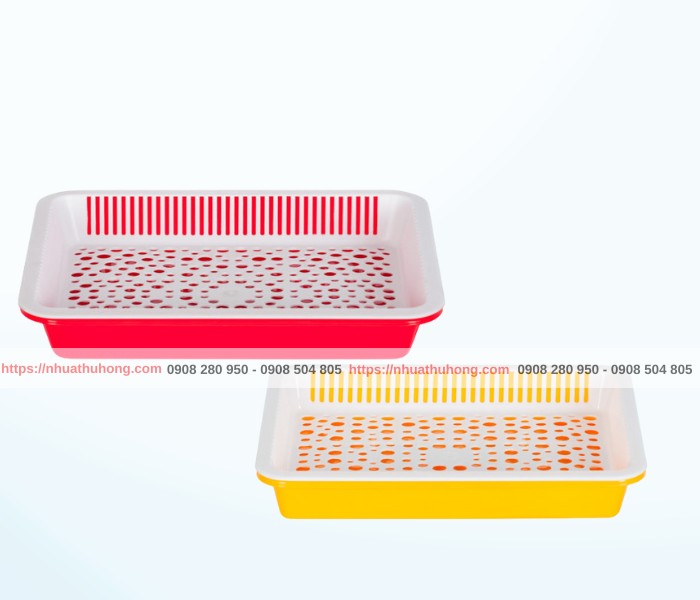 Mua úp ly bi nhựa tròn, chữ nhật giá tốt tại TP.HCM 1 khay up ly bi