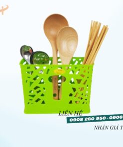 Ống đũa nhựa 3 ngăn lá đẹp bền giá rẻ tận xưởng 8 ong dua 3 ngan