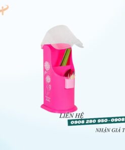 Ống đựng đũa có nắp giá rẻ tại HCM 7 ong dua chu u hong