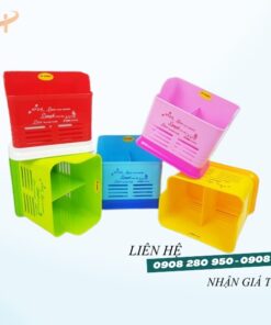 Sỉ lẻ ống đũa 2 ngăn chữ nhật giá rẻ 6 ong dung dua chu nhat 2 ngan du mau 1