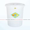Thùng nhựa 120L có nắp 5 thung 120l