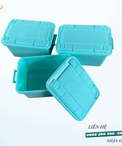 Địa Chỉ Mua Thùng Nhựa Đa Năng Nhiều Size (20L–150L) Uy Tín – Giá Tốt, Giao Nhanh 9 thung nhua da nang xanh la