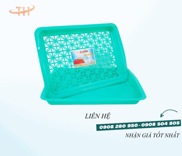 Mua khay úp ly nhựa nhiều size giá rẻ ở đâu uy tín? 5 up ly xanh la