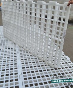 Sàn nhựa nuôi dê, gà, vịt, chó 50x100 lỗ vuông 6 san nhua lo vuong 50x100 1