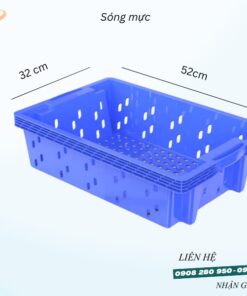 Sóng nhựa hở đựng cá 7 song ho dung ca duong