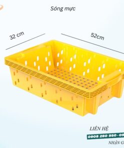 Sóng nhựa hở đựng cá 9 song ho dung ca vang