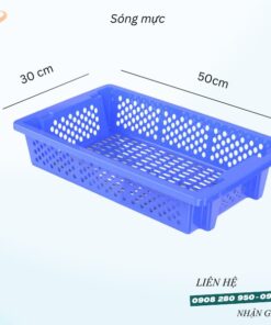 Sóng nhựa hở đựng mực 8 song ho dung muc duong