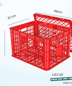 Sóng hở đựng trái cây 2T8 có nắp 9 song ho dung trai cay 2t8 do