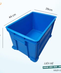 Thùng nhựa đặc B6 6 song nhua bit b6