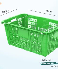 Sóng hở trái cây quai sắt giá sỉ rẻ – bền chắc, dễ vận chuyển 7 song trai cay quai sat la