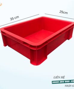 Thùng nhựa đặc B12 giá sỉ rẻ – Bền chắc, đa năng, dễ sử dụng 8 thung dac b12 do