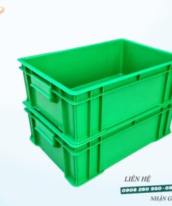Thùng nhựa đặc B4 7 thung nhua dac b4 la
