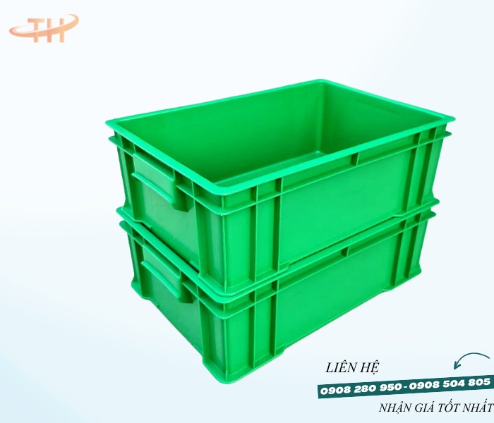 Thùng nhựa đặc B4 3 thung nhua dac b4 la