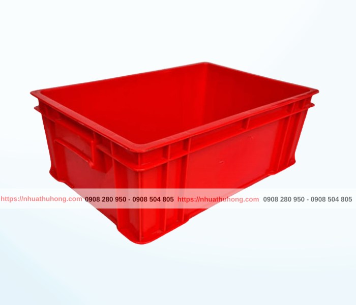 Thùng nhựa đặc B4 1 thung nhua dac b4