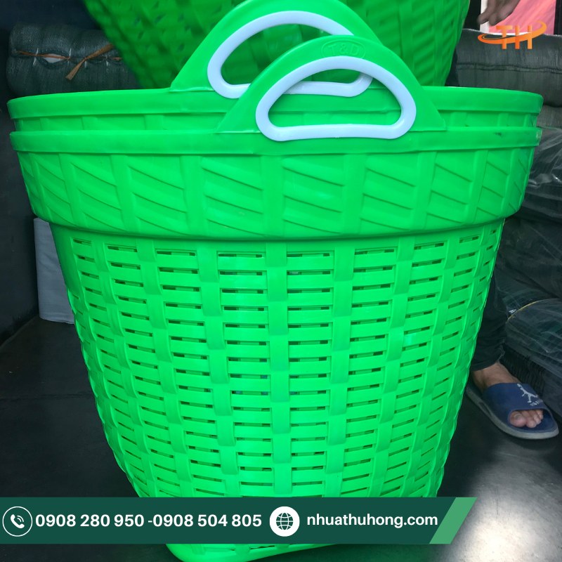 Cần xé nhựa màu xanh lá
