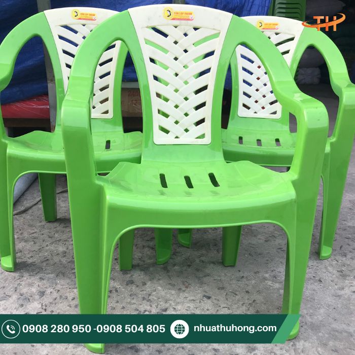 Ghế bành ghép bằng nhựa dày, độ bền cao, giá rẻ tại TpHCM 2 Ghế bành ghép bằng nhựa giá rẻ