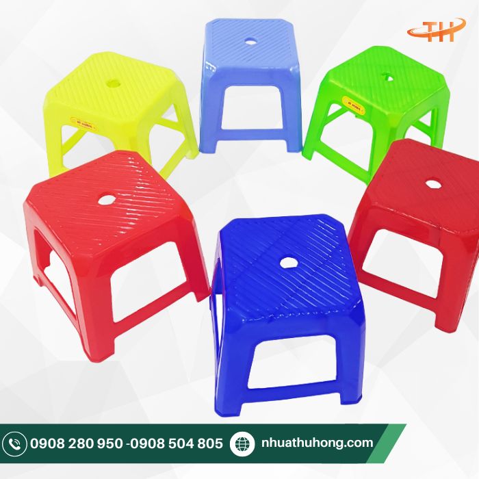 Ghế nhựa lùn sọc chất lượng cao giá rẻ tại TpHCM 1 Mua ghế nhựa sọc lùn giá rẻ