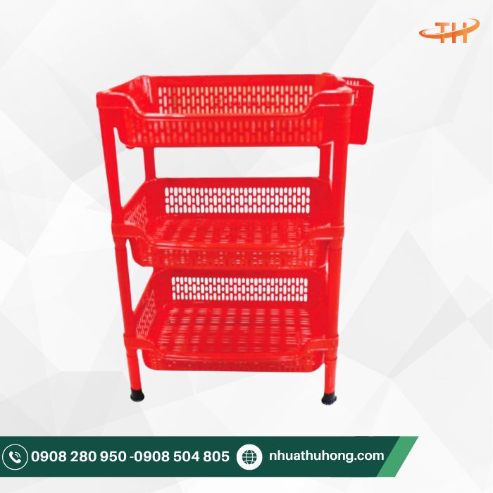 Kệ chén 3 tầng bằng nhựa giá rẻ tại TpHCM 1 Kệ chén 3 tầng bằng nhựa