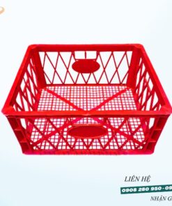 Rổ nhựa đựng sầu riêng có nắp – Bền đẹp, tiện lợi, giá sỉ rẻ 5 ro dong sau rieng do