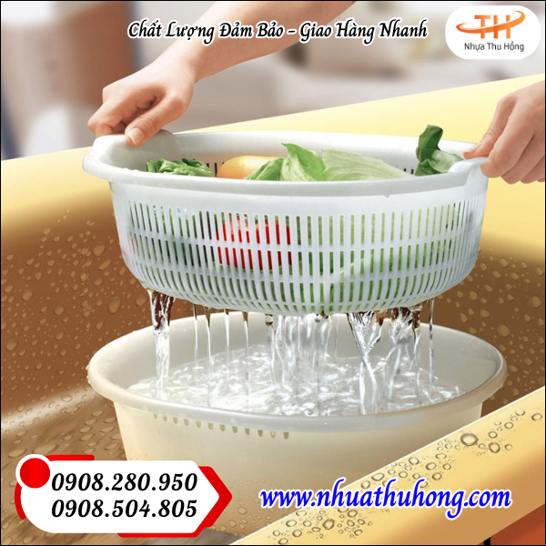 Cung cấp bộ thau rổ nhựa giá sỉ rẻ bền đẹp chất lượng cao 4 bộ thau rổ nhựa giá tốt, chất lượng