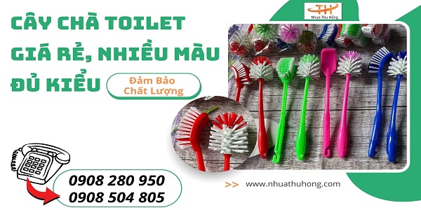 Bỏ sỉ cây chà toilet giá rẻ hàng sẵn kho HCM 1 cây nhựa chà toile