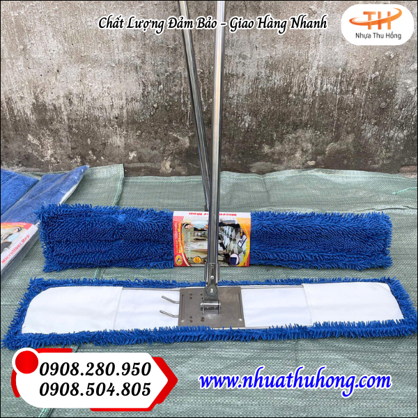 Cây lau nhà công nghiệp giá rẻ siêu sạch siêu bền sỉ rẻ hàng sẵn kho 2 Dụng cụ lau sàn công nghiệp