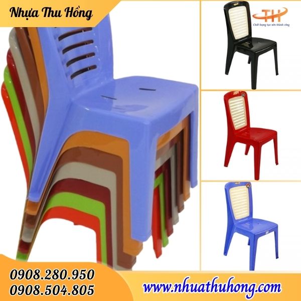 Bán ghế nhựa cao tựa lưng giá rẻ tại TPHCM 3 ghế nhựa cao tựa lưng