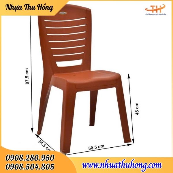 Bán ghế nhựa cao tựa lưng giá rẻ tại TPHCM 5 Ghế nhựa cao tựa lưng