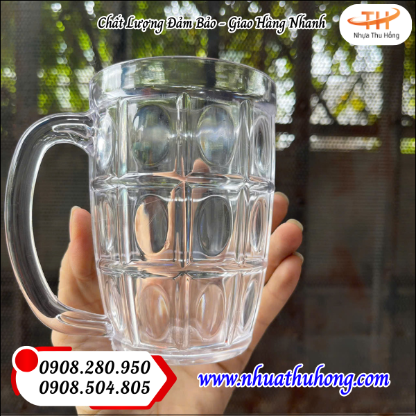 Bỏ sỉ ly nhựa trong uống bia giá rẻ tại HCM 4 ly nhua trong ly uong bia 1