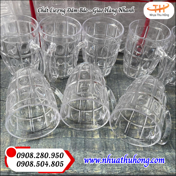 Bỏ sỉ ly nhựa trong uống bia giá rẻ tại HCM 3 ly nhua trong ly uong bia 2