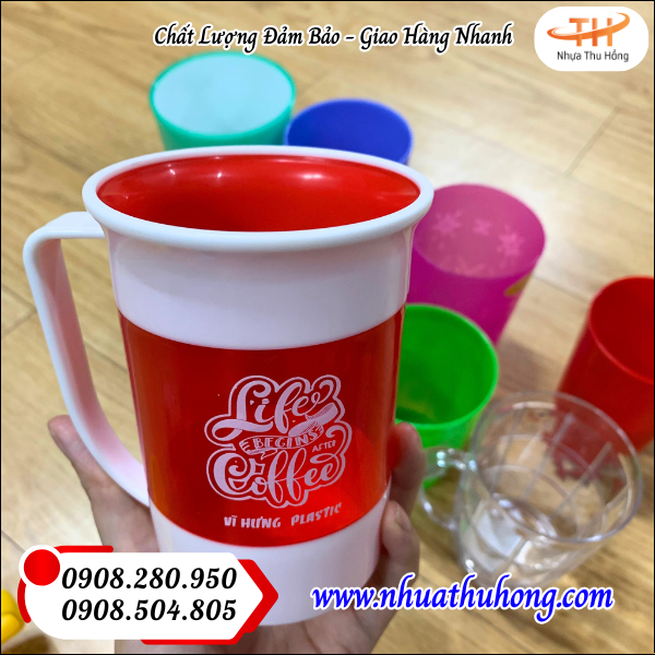Sỉ lẻ ly nhựa uống nước giá rẻ tại xưởng 2 ly nhua uong nuoc 2