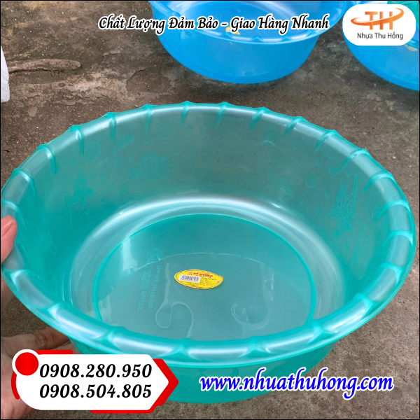 Nguồn thau nhựa giá sỉ rẻ đủ kiểu chất lượng tốt 5 Thau nhựa bền đẹp giá rẻ