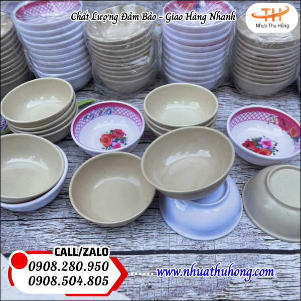 Cung cấp chén nhựa đựng nước chấm hàng bền, đẹp, giá sỉ rẻ 5 chen nhua dung gia vi