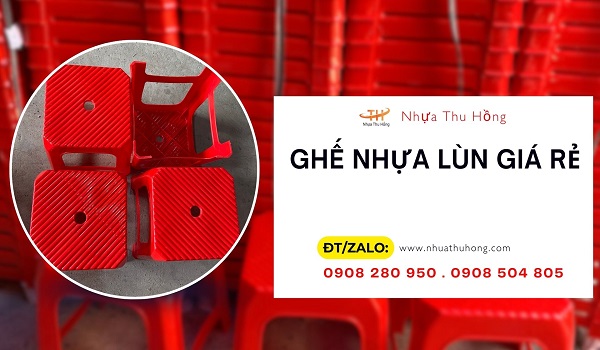 Bỏ sỉ ghế nhựa lùn giá sỉ rẻ hàng sẵn kho HCM 1 Ghế nhựa thấp giá rẻ