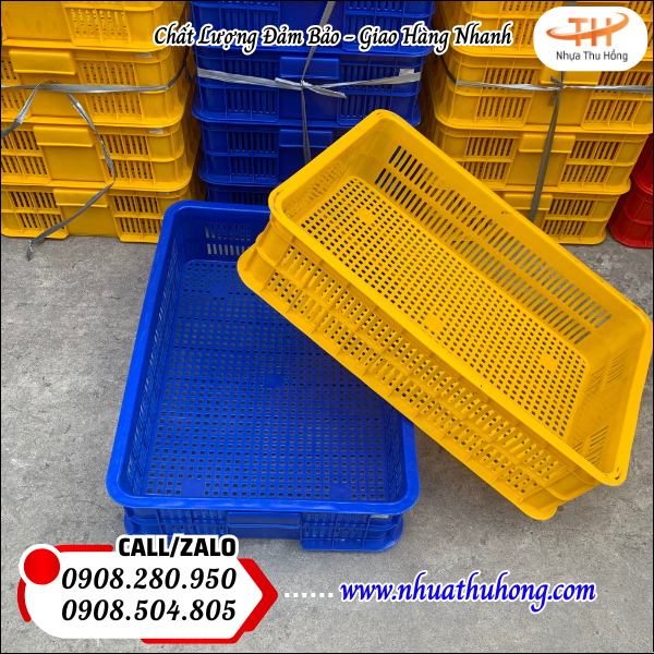 Nhà cung cấp sóng nhựa hở đủ màu đủ cỡ giá sỉ rẻ tại HCM 5 ro nhua dung nong san