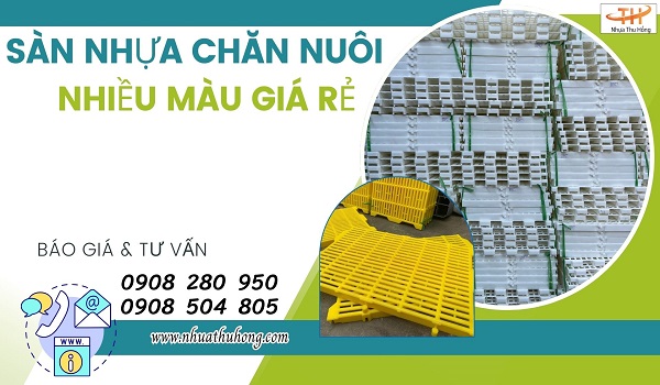 Sàn nhựa nuôi dê, nuôi heo giá rẻ uy tín tại HCM 1 san nhua chan nuoi