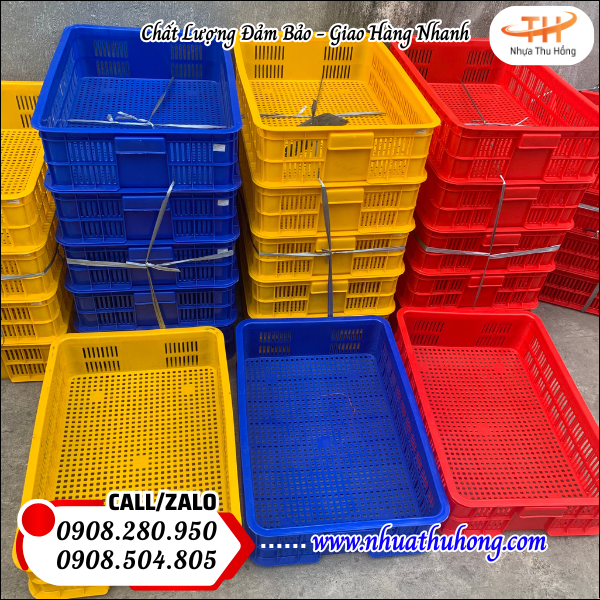 Nhà cung cấp sóng nhựa hở đủ màu đủ cỡ giá sỉ rẻ tại HCM 3 song nhua dung trai cay