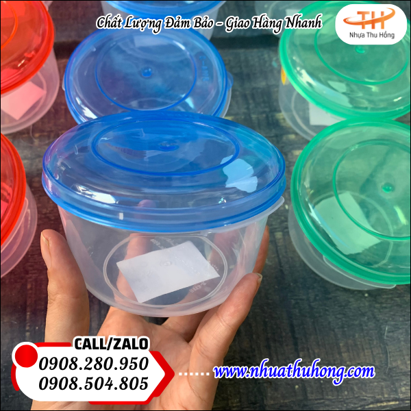 Thố nhựa tròn giá sỉ rẻ chất lượng cao - Hàng sẵn kho HCM 3 tho nhua tron gia si